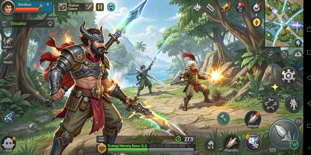 Tampilan gameplay SLG yang mendebarkan dari 2739.