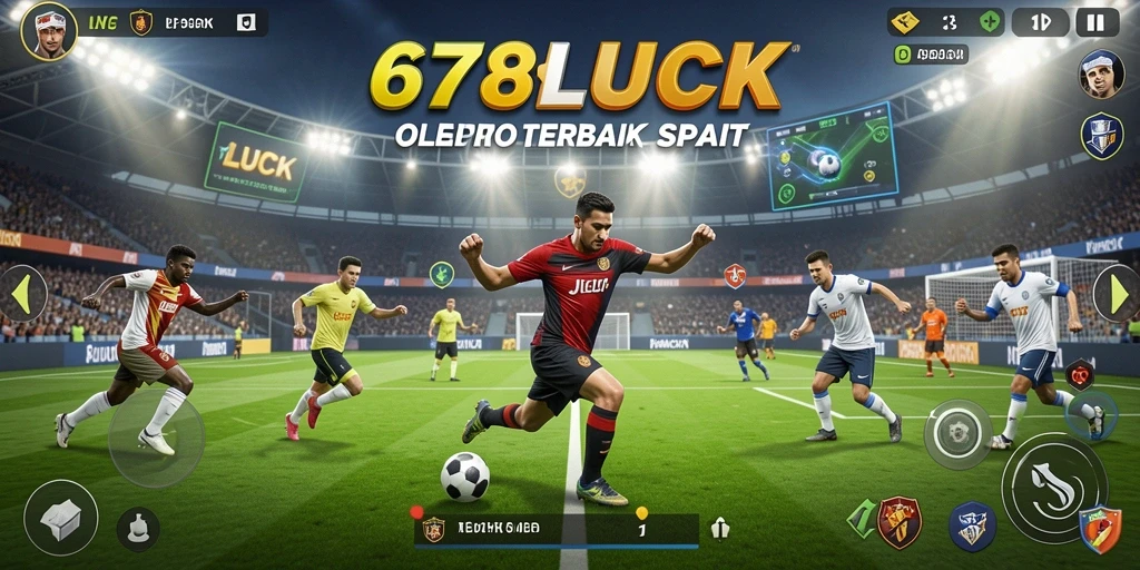 Tampilan gameplay seru di 678LUCK dengan aksi olahraga yang mendebarkan.