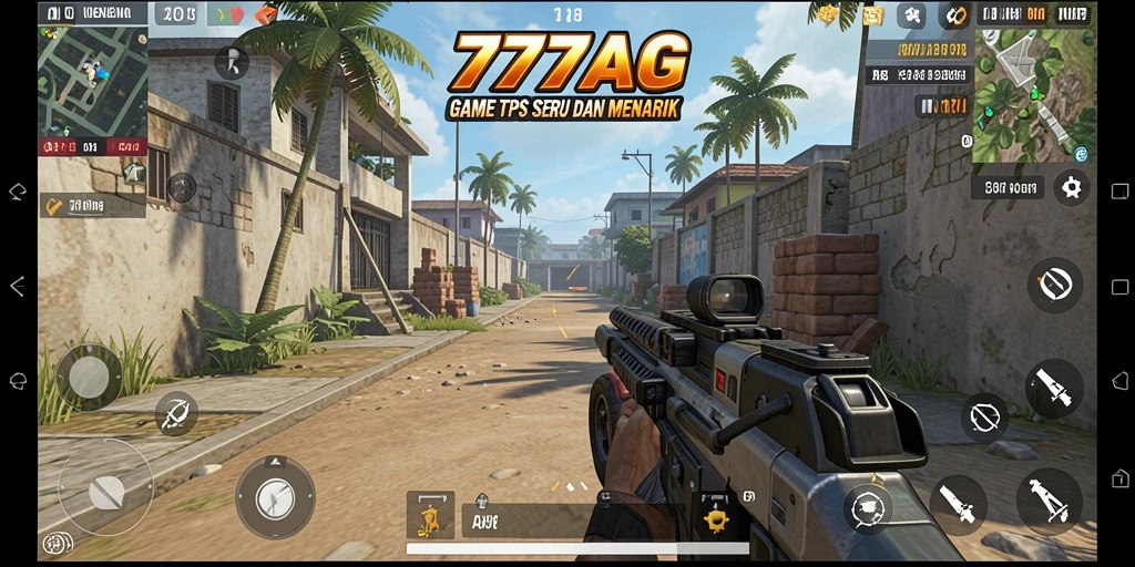 Screenshot gameplay 777AG dengan aksi pertarungan yang mendebarkan.