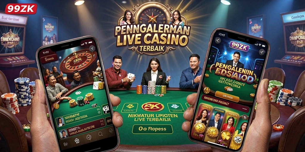 Screenshot gameplay Live Casino 99ZK yang intens dan mengasyikkan.