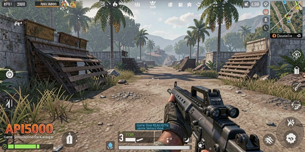 Tampilan gameplay API5000 yang mengasyikkan dan realistik.