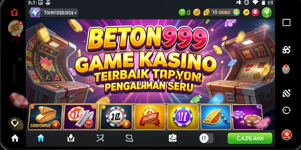 Tampilan gameplay seru di BETON999 dengan grafis yang memukau.