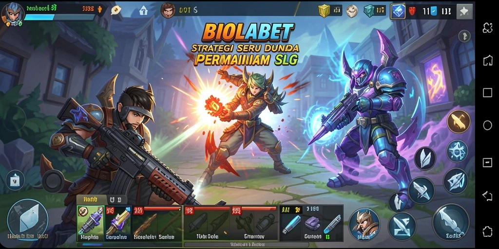 Tampilan gameplay menarik dari BIOLABET dengan grafis menawan.
