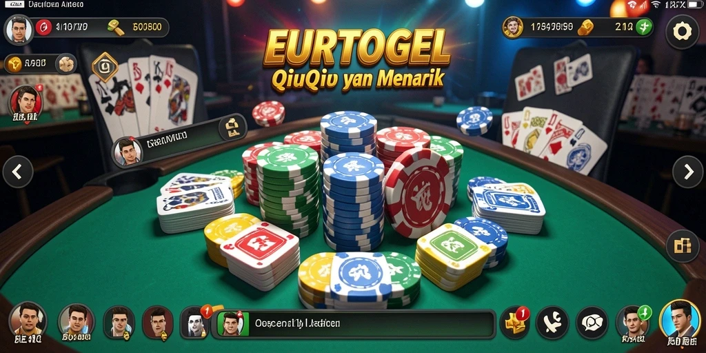 Screenshot gameplay QiuQiu yang seru dan mendebarkan.
