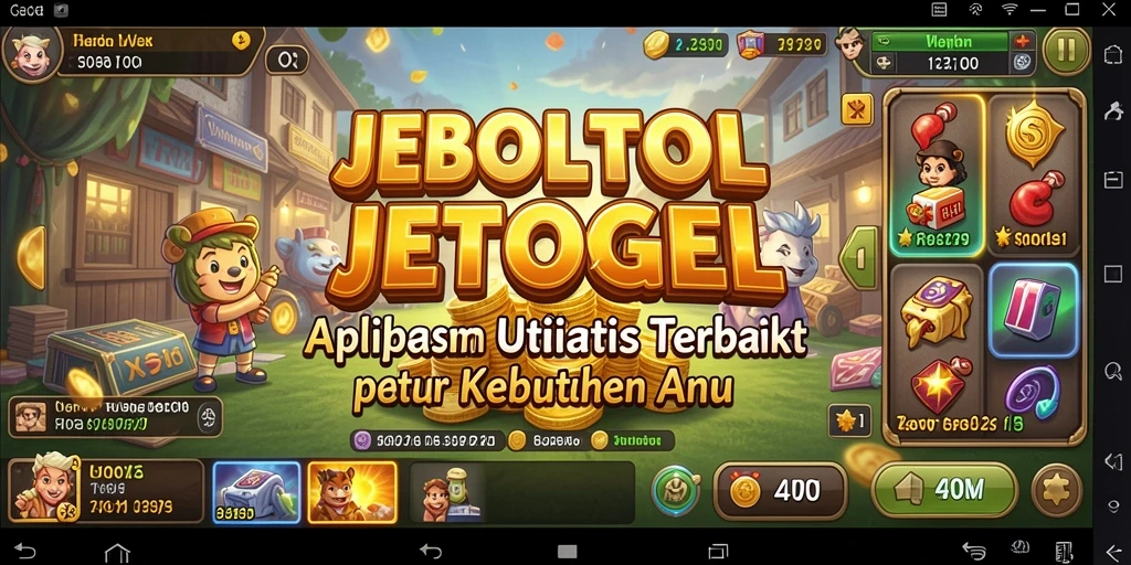 Tampilan utama JEBOLTOGEL dengan fitur utilitas terintegrasi.