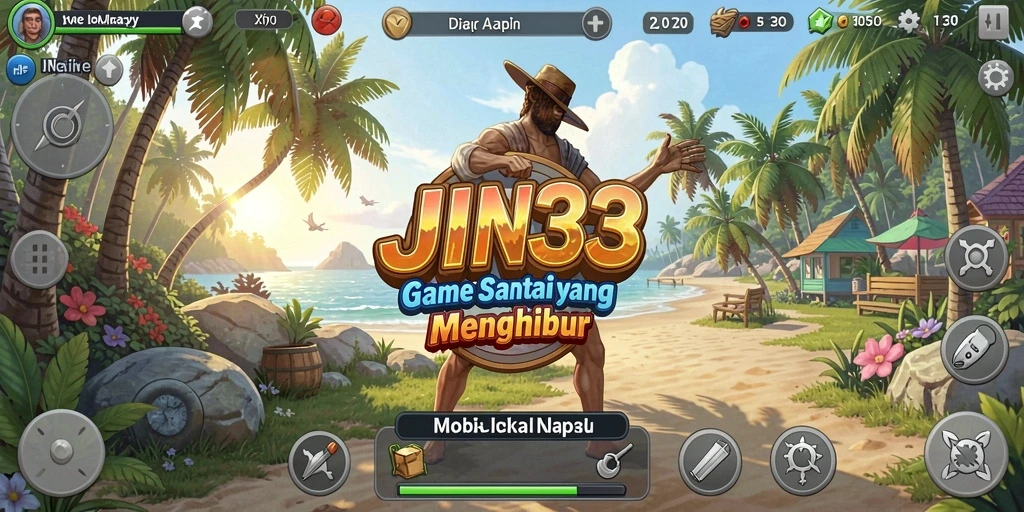 Tampilan gameplay JIN33 yang seru dan penuh warna.