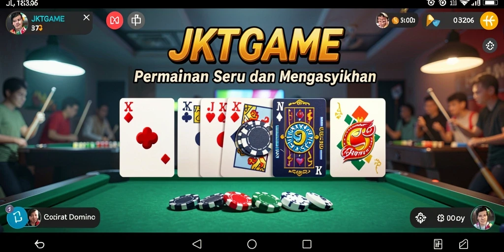 Tampilan gameplay seru dan menarik dari JKTGAME.