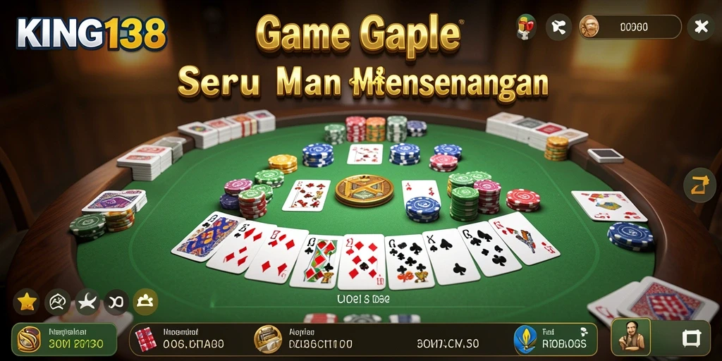 Tampilan gameplay KING138 yang menarik dan interaktif.