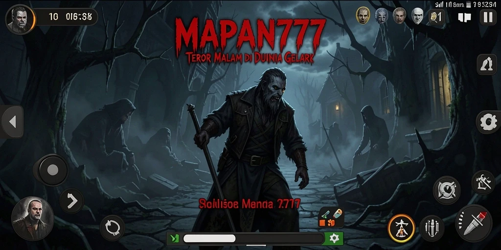 Screenshot dari gameplay mencekam di MAPAN777.