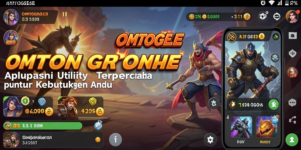 Screenshot aplikasi OMTOGEL menampilkan fitur pengingat dan antarmuka yang menarik.