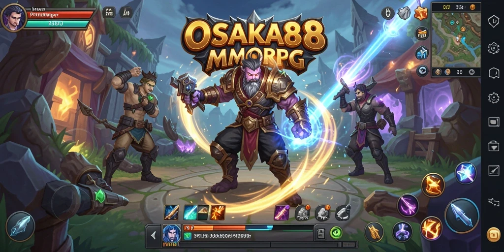Gameplay seru OSAKA88 dalam dunia MMORPG yang menakjubkan.