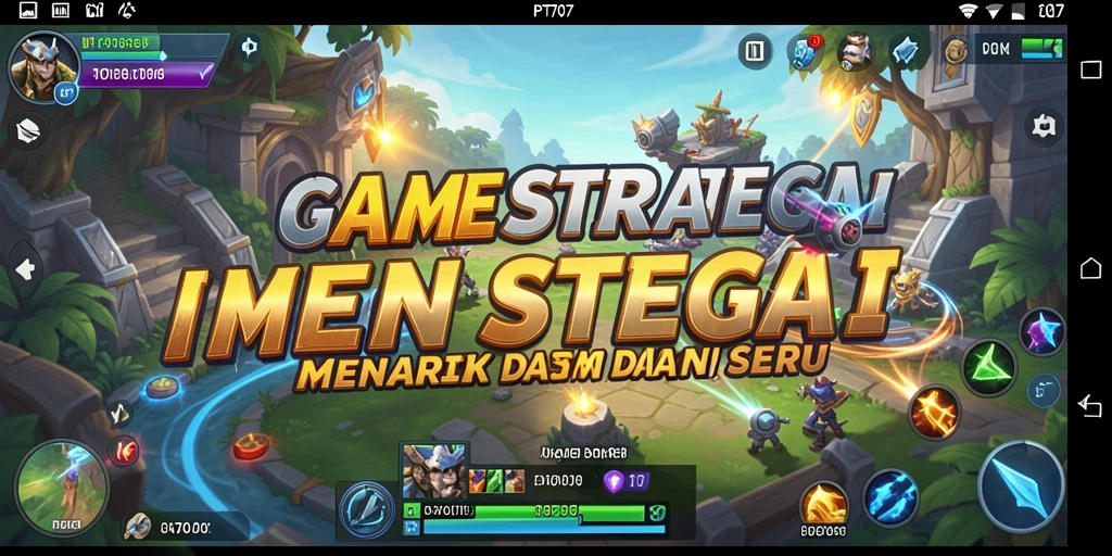 Tampilkan gameplay seru dalam strategi perang dan pembangunan kerajaan.