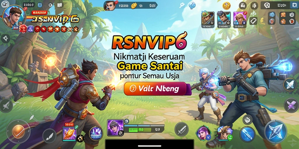 Tampilan gameplay RSNVIP6 yang menarik dan menghibur.